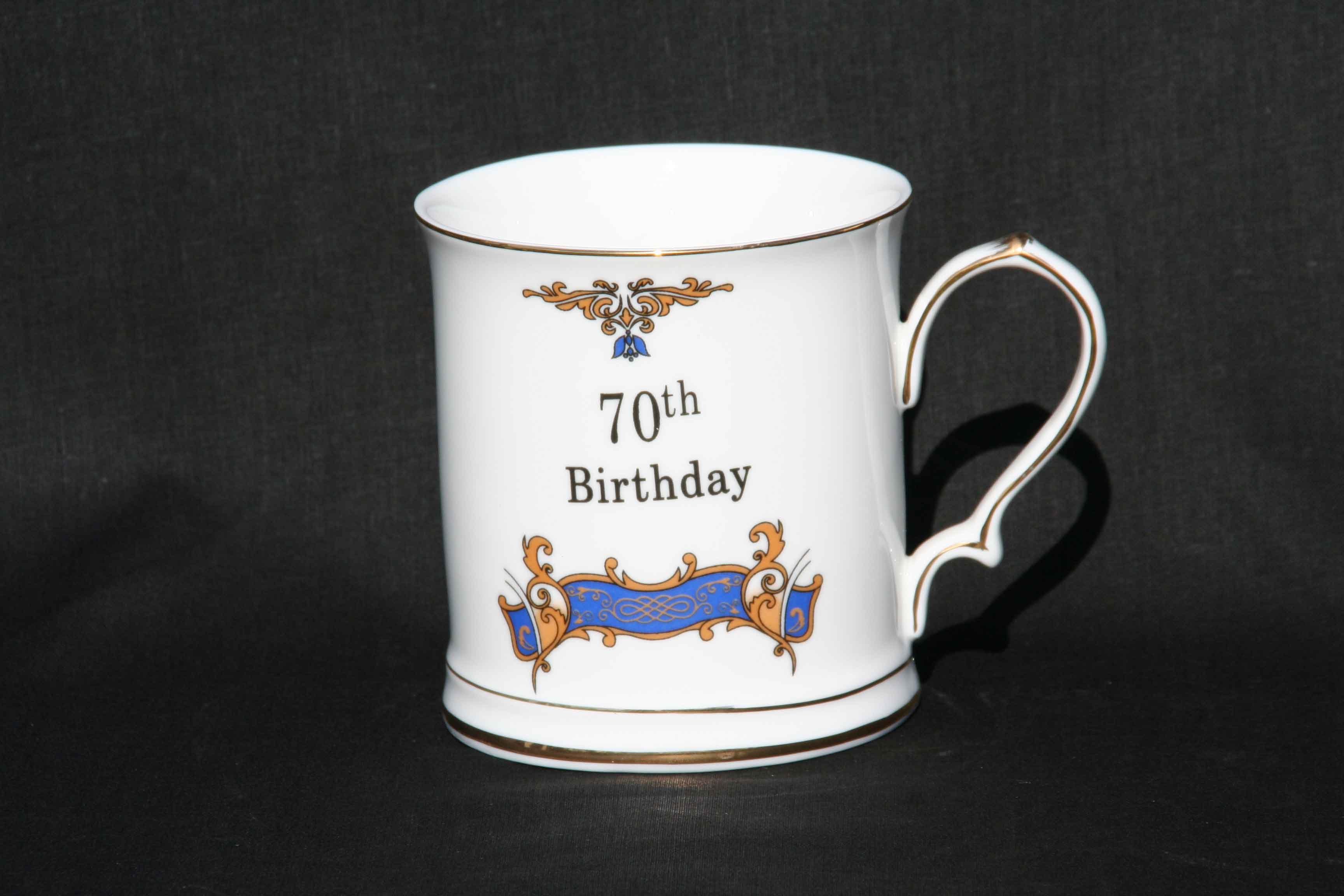70th Birthday Men�s Tankard
